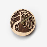Load image into Gallery viewer, Bronze Round Wall Mirror