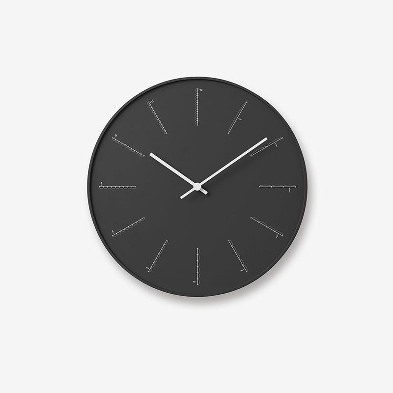Wood design bedroom clock